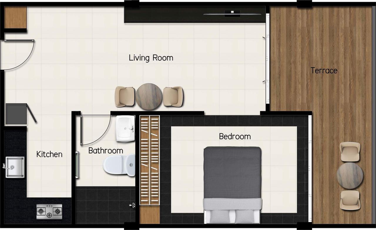 West Key Kamala Apartment Exteriör bild